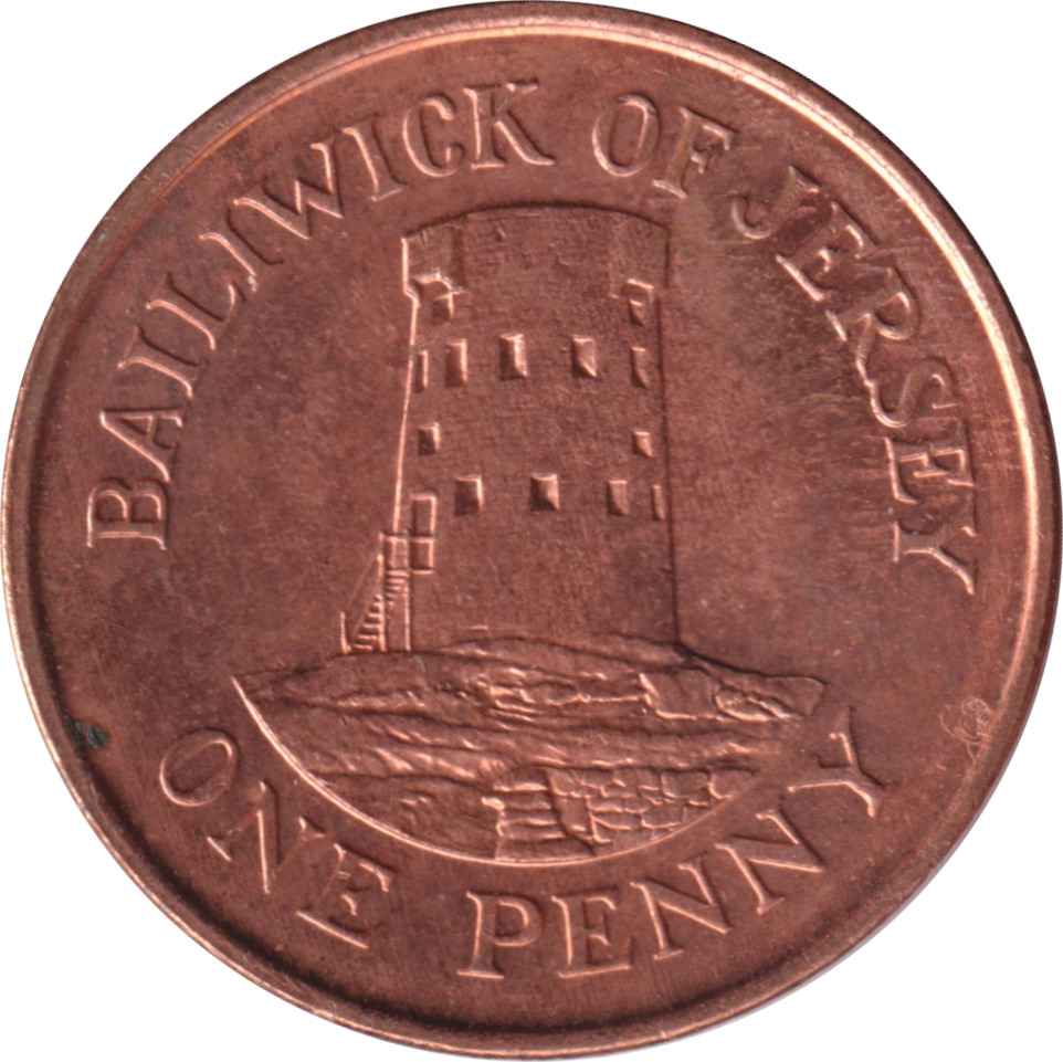 1 penny - Elizabeth II - Buste mature