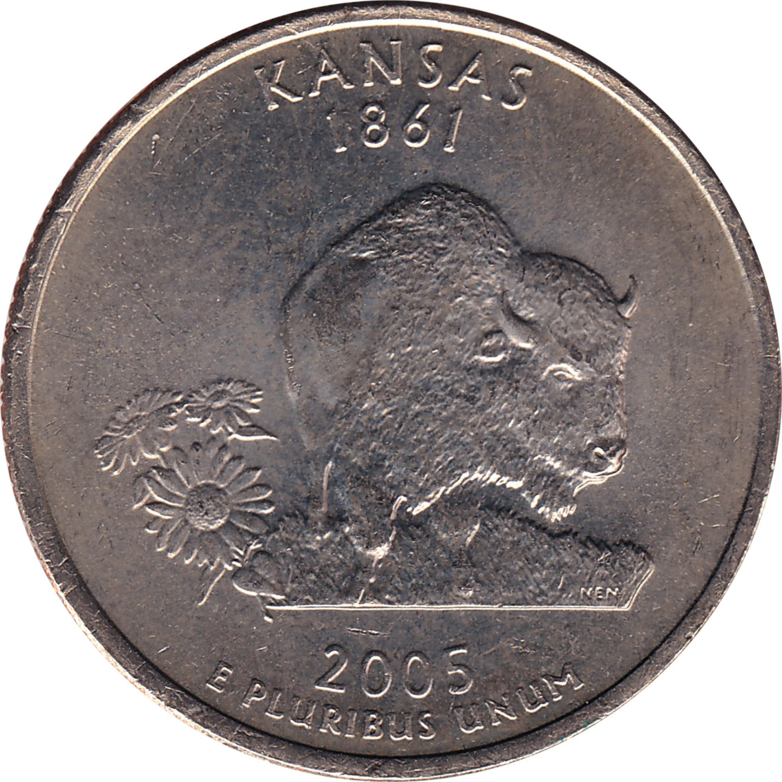 1/4 dollar - Kansas