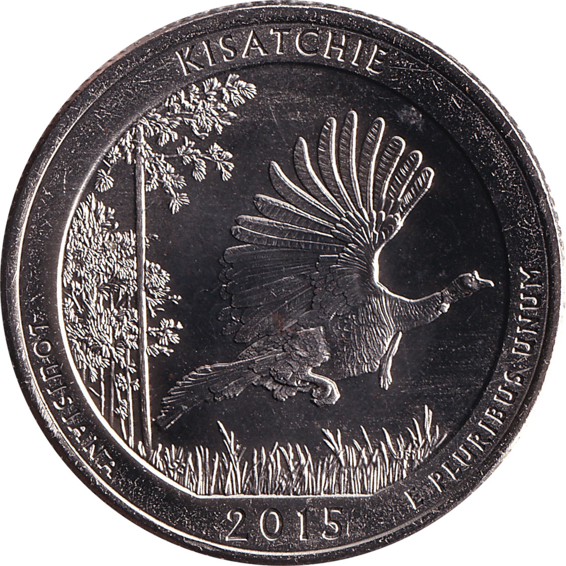 1/4 dollar - Louisiana - Kisatchie