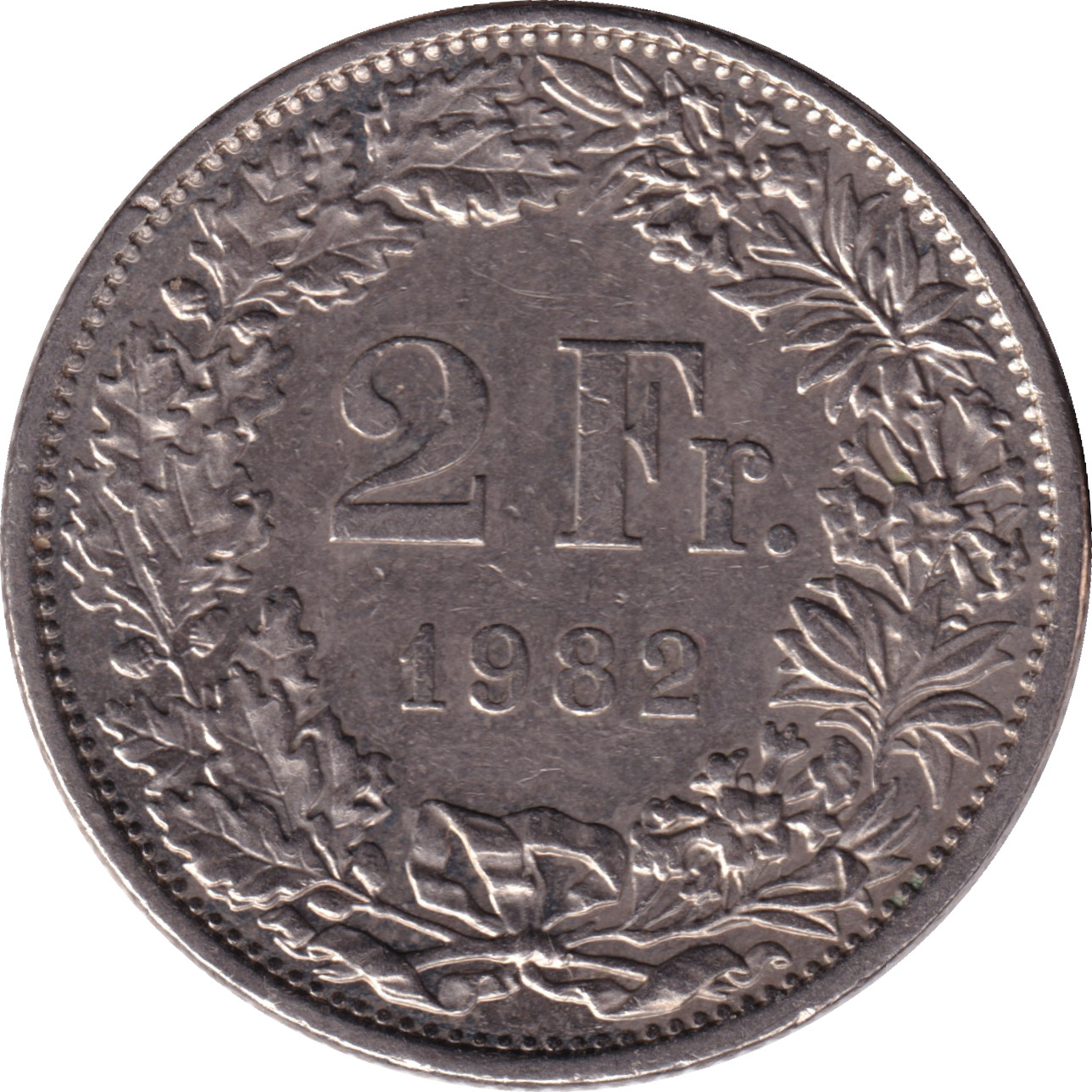 2 francs - Standing Helvetia