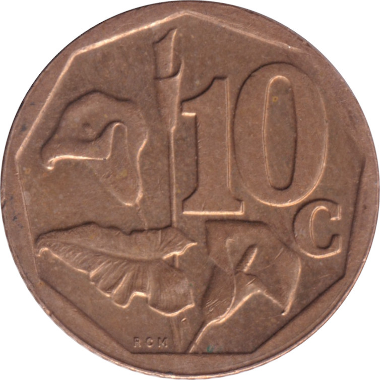 10 cents - Armoiries modifiées - Fleur
