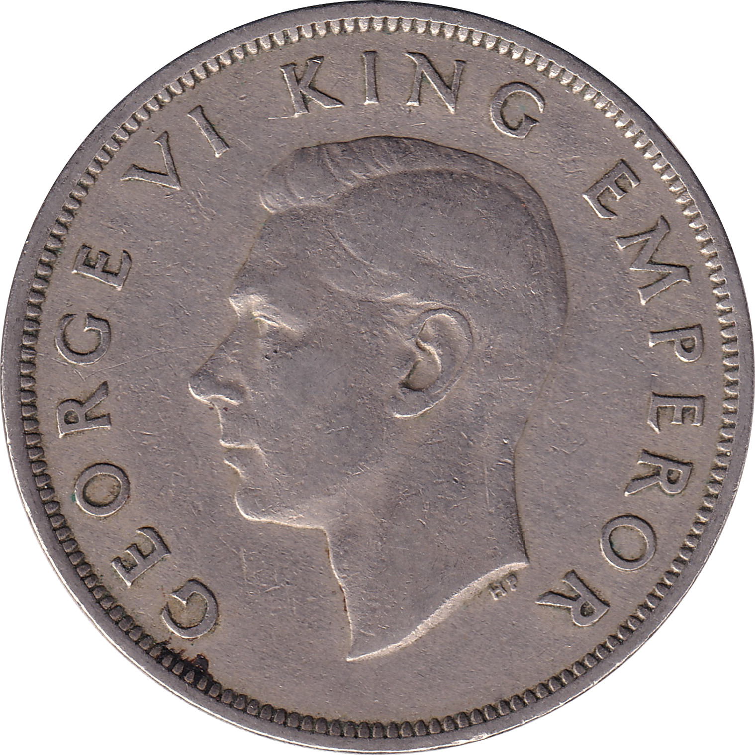 1/2 crown - George VI