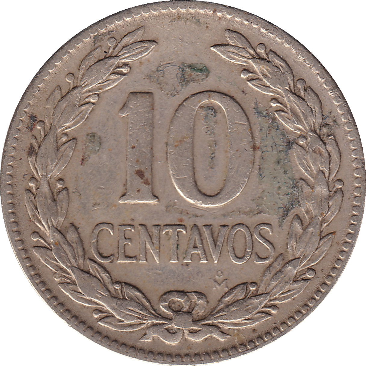 10 centavos - Francisco Morazan - Type 1