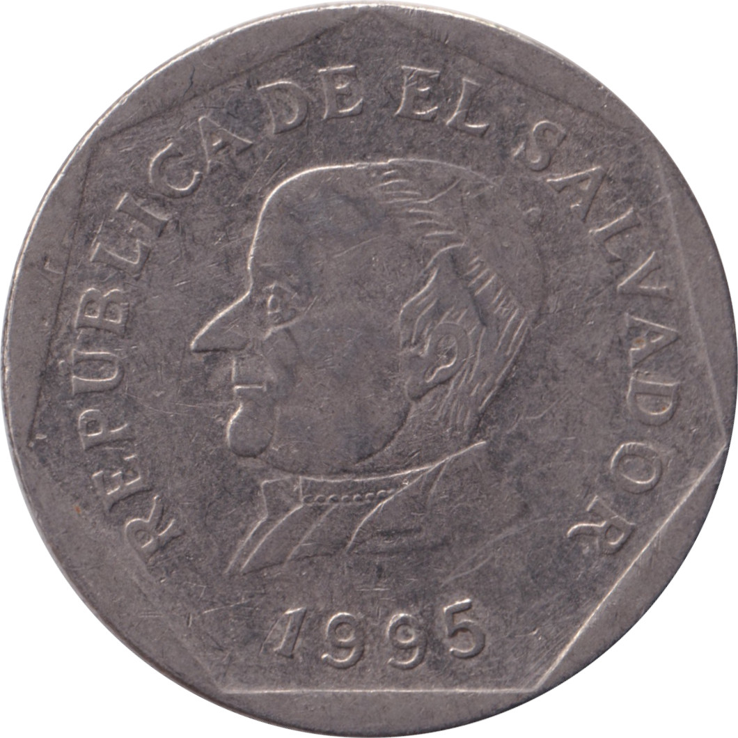 25 centavos - Jose Matias Delgado - Type 3