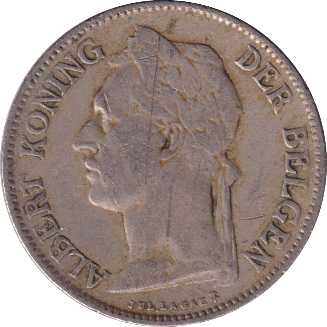 50 centimes - Albert I