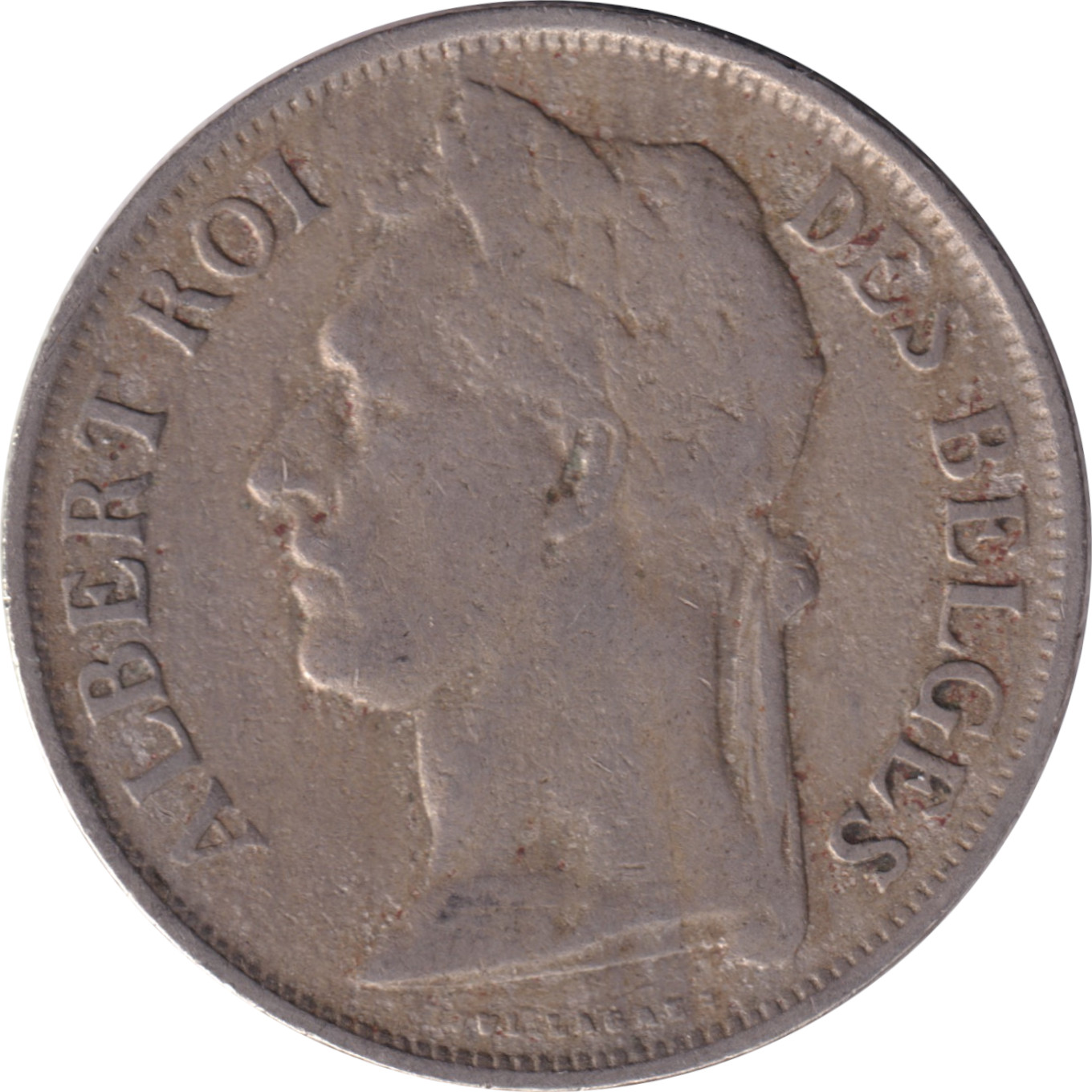 1 franc - Albert I