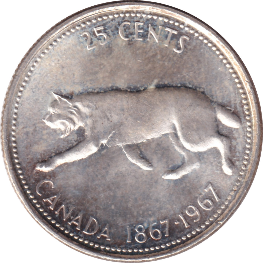 25 cents - Confédération - 100 years