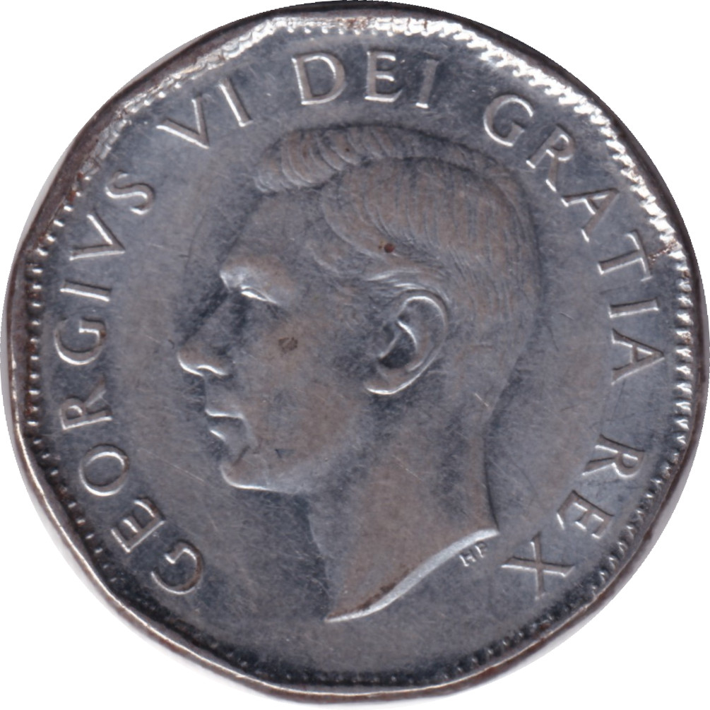 5 cents - Georges VI - Castor