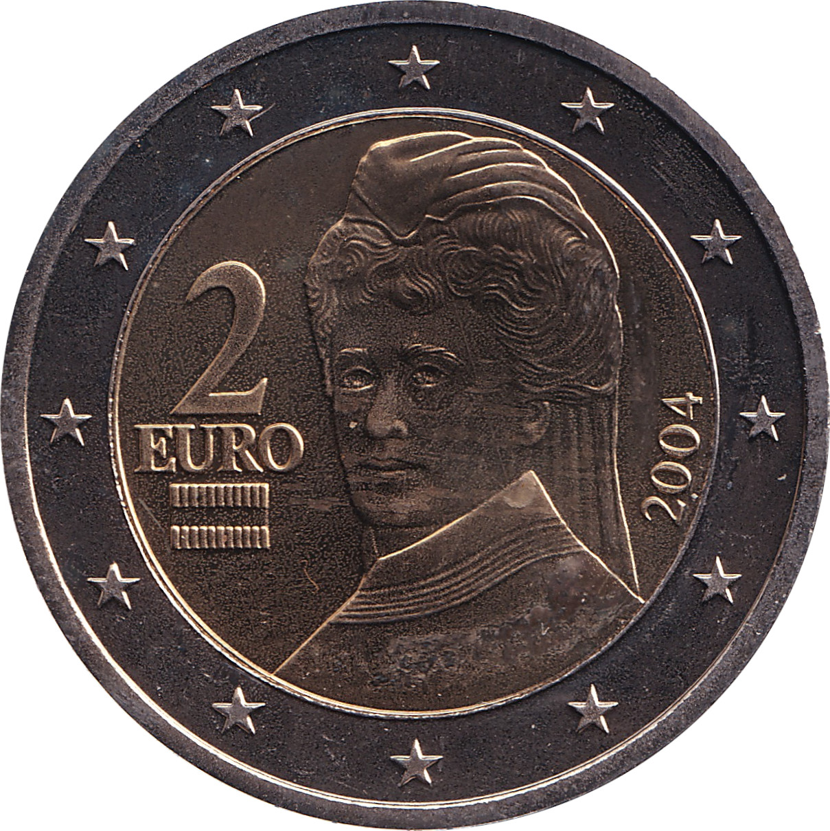 2 euro - Von Suttner