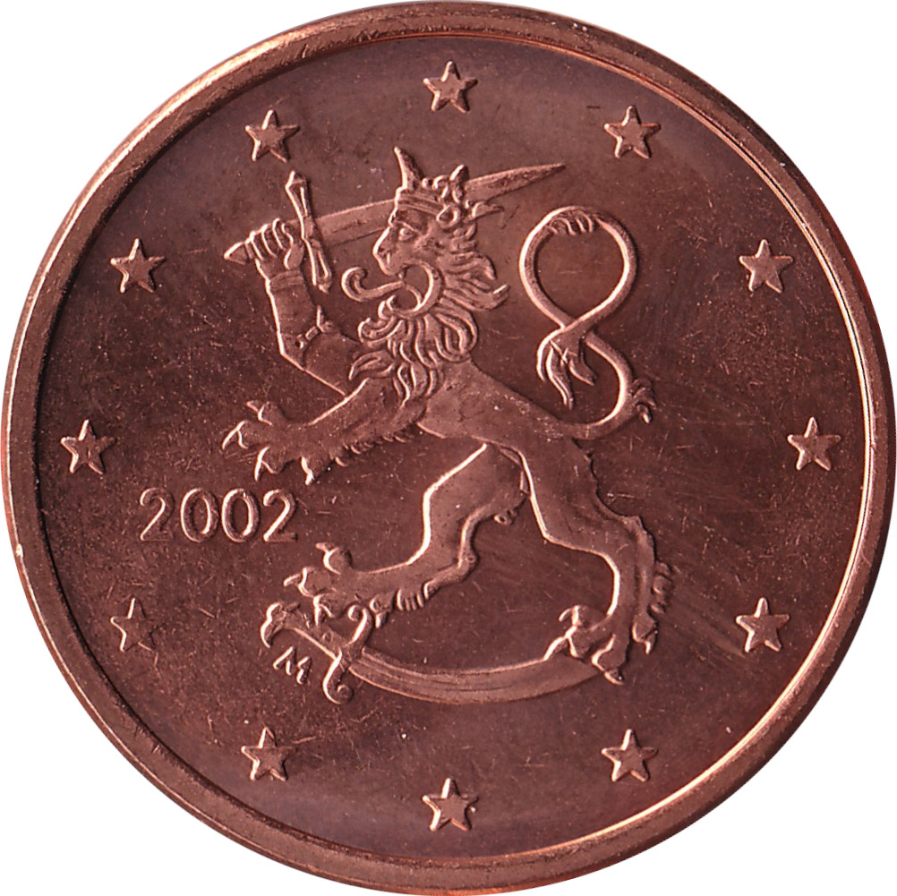 5 eurocents - Lion héraldique