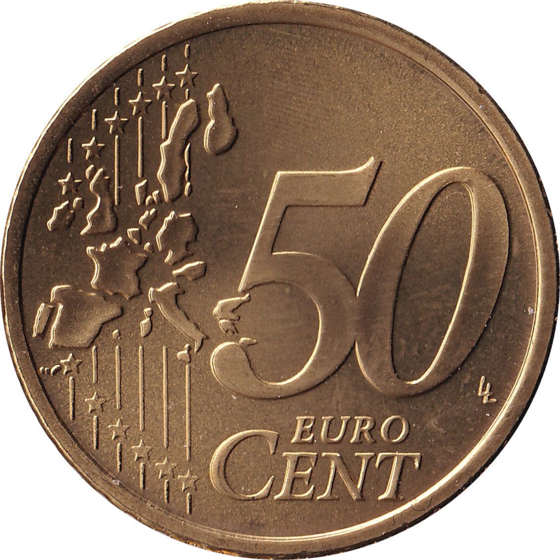 50 eurocents - Lion héraldique