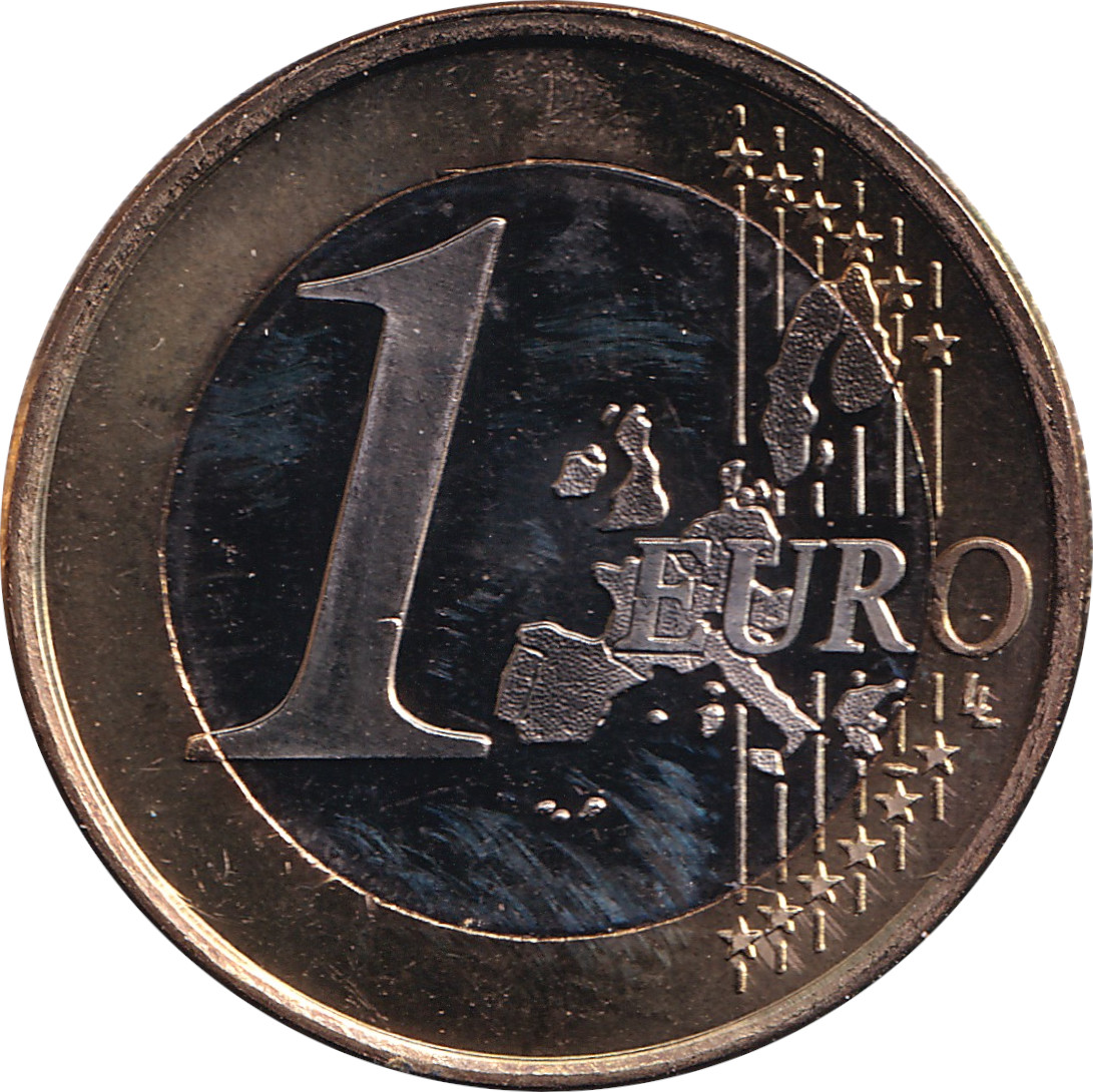 1 euro - Cygnes