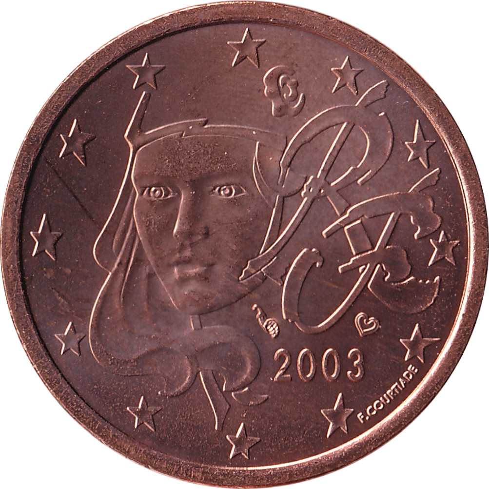5 eurocents - Marianne