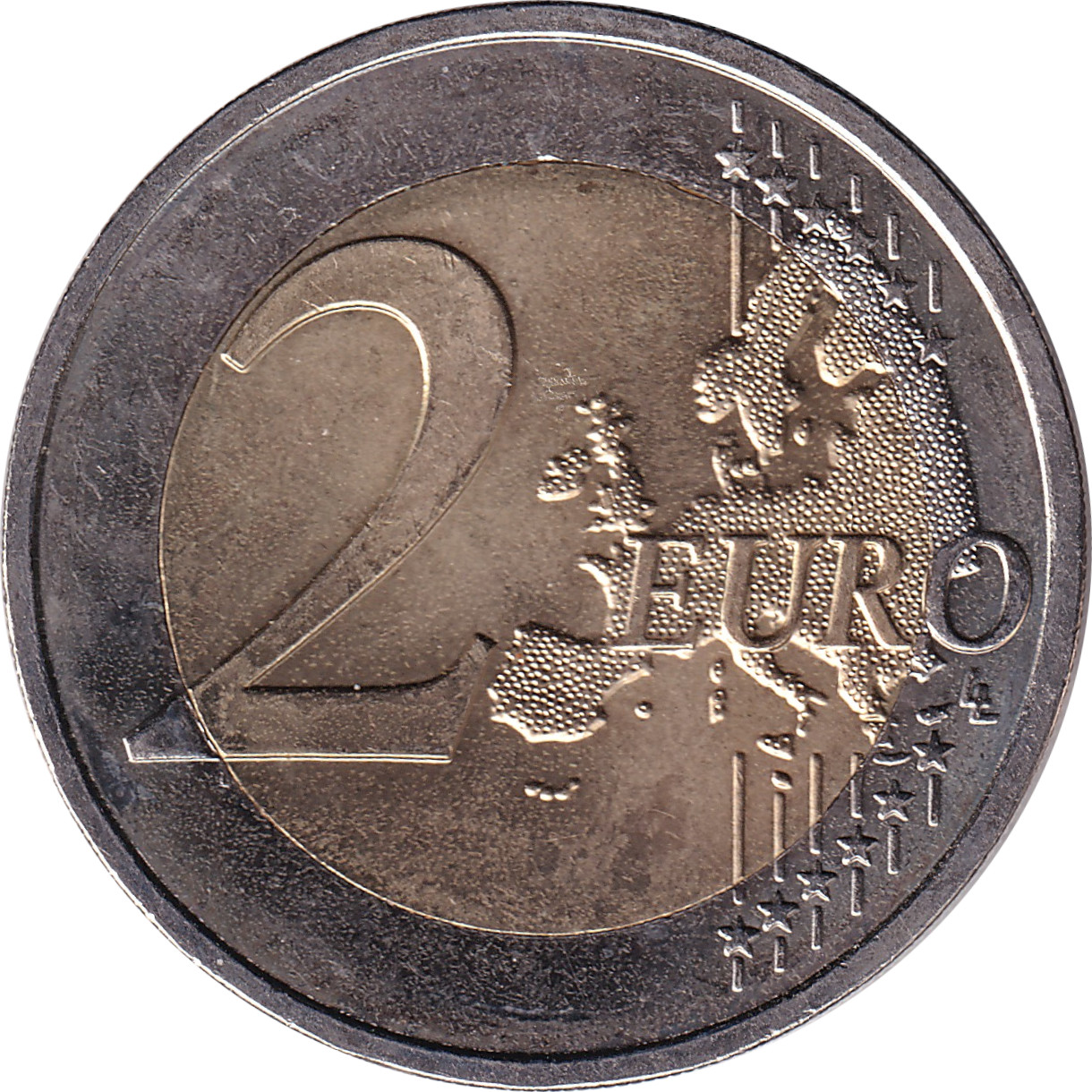 2 euro - Mise en circulation de l'Euro - 10 ans