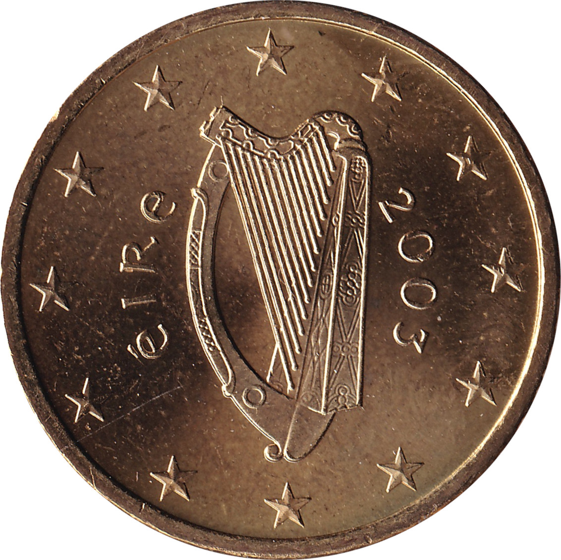 50 eurocents - Lire irlandaise