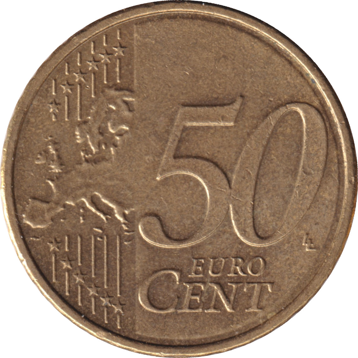 50 eurocents - Grand-Duc Henri