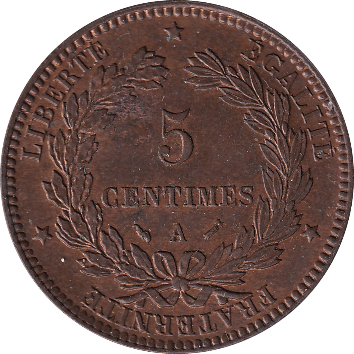5 centimes - Ceres