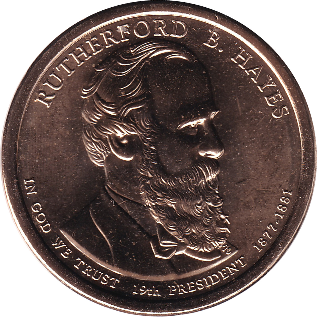 1 dollar - Rutherford B. Hayes