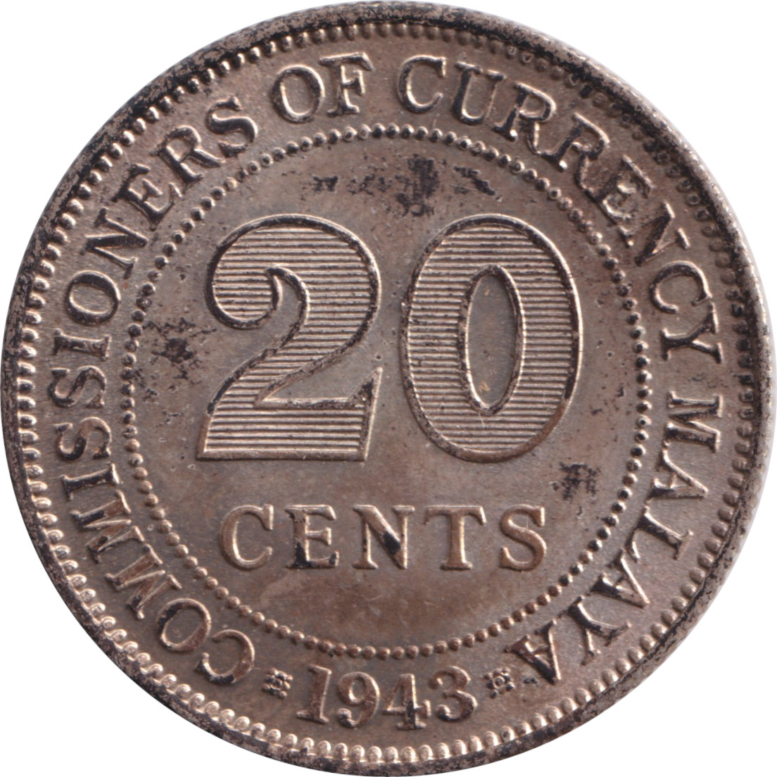 20 cents - Georges VI