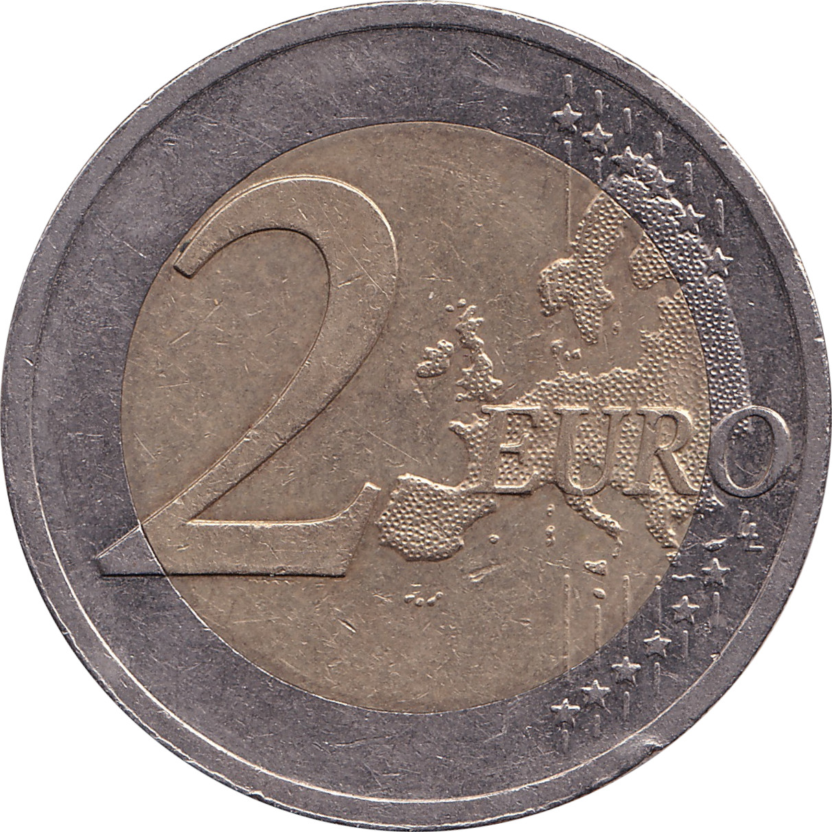2 euro - Drapeau européen