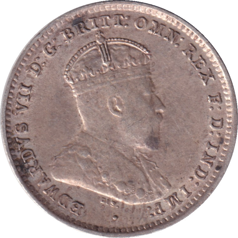 3 pence - Edward VII