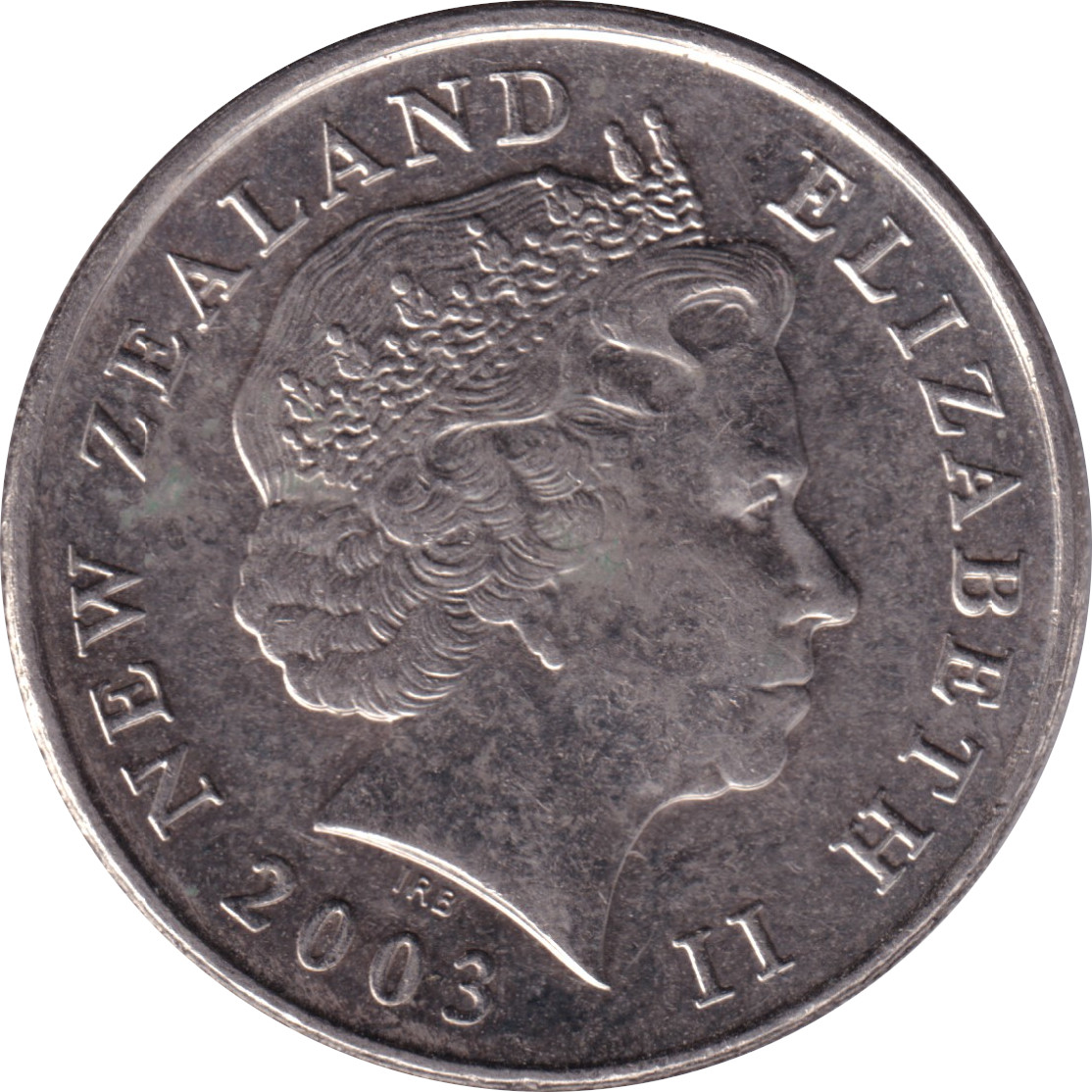 10 cents - Elizabeth II - Tête agée - Type 1