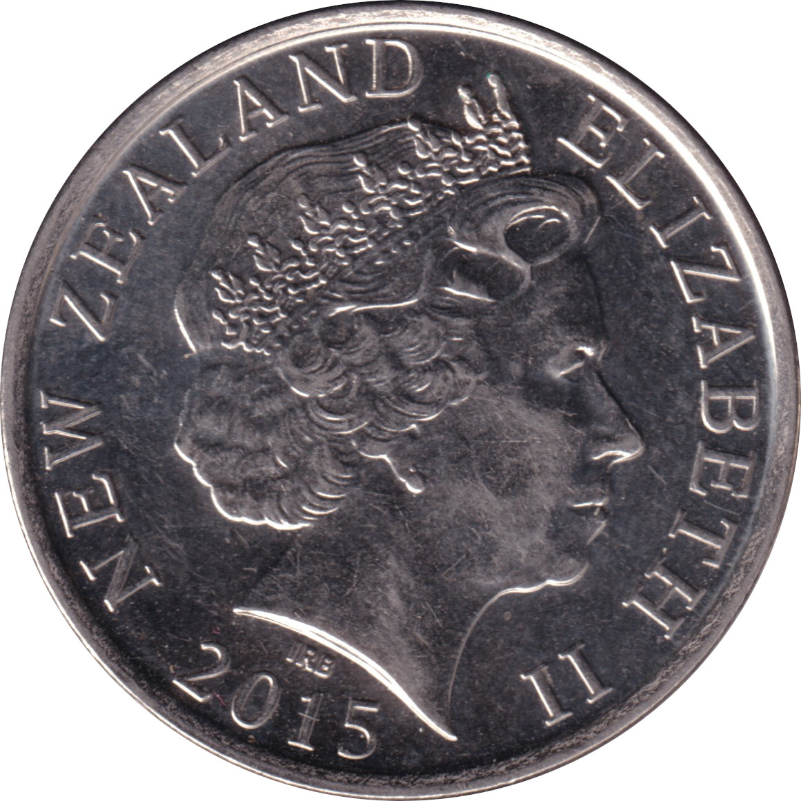 50 cents - Elizabeth II - Tête agée - Type 2