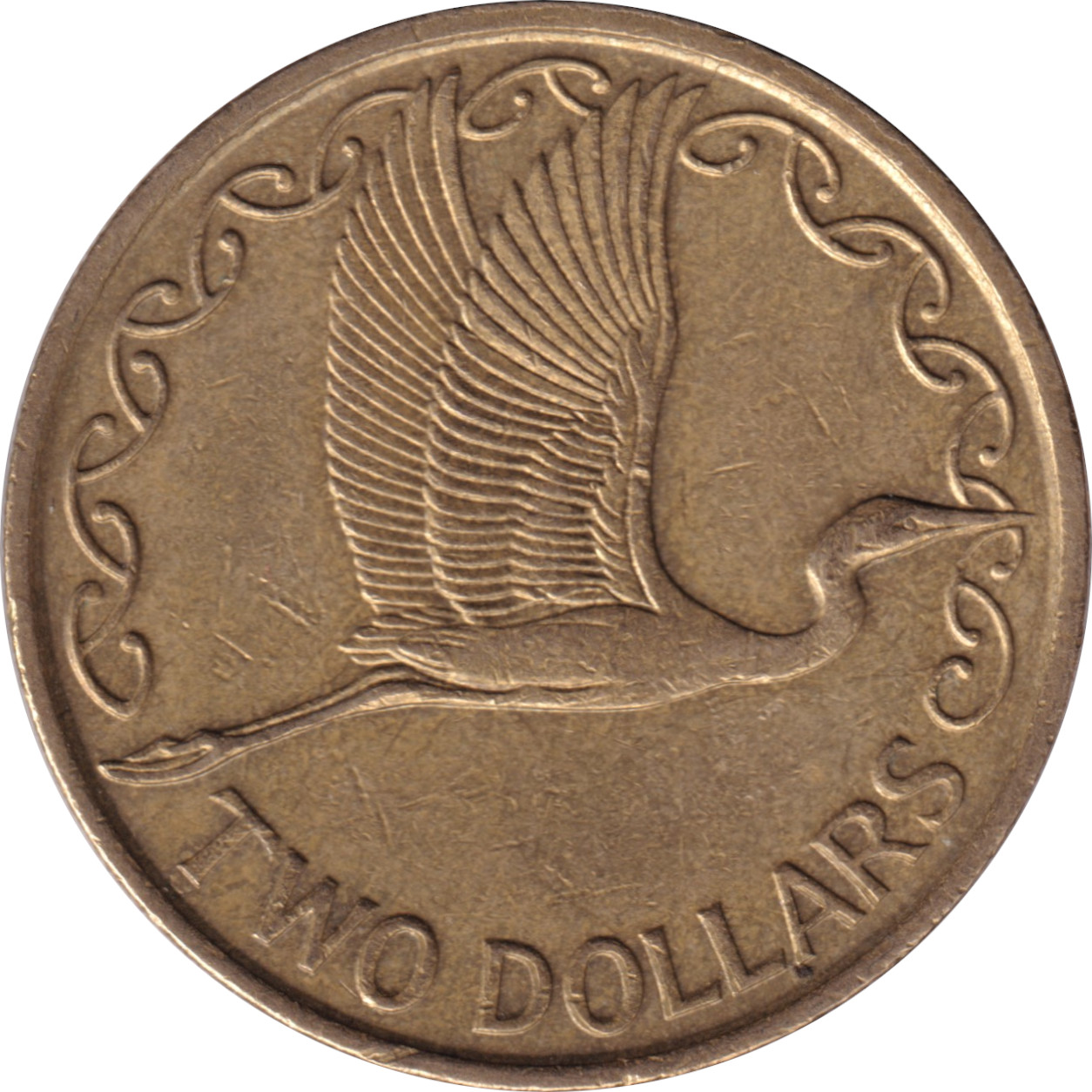2 dollars - Elizabeth II - Tête mature