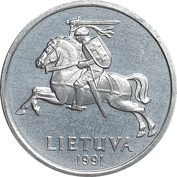 1 centas - Chevalier