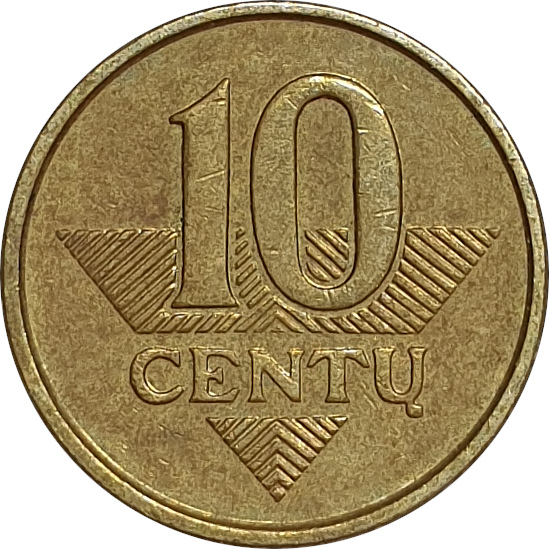 10 centu - Horseman - Brass