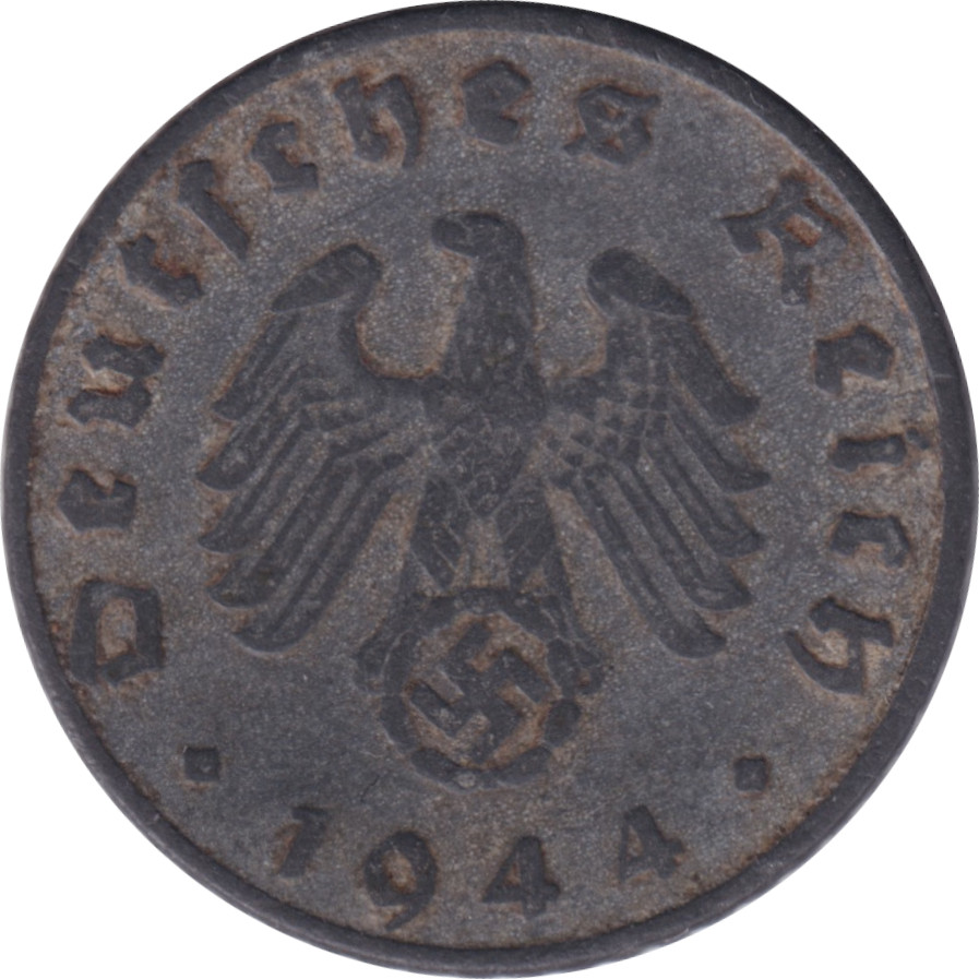 5 pfennig - Second emblème