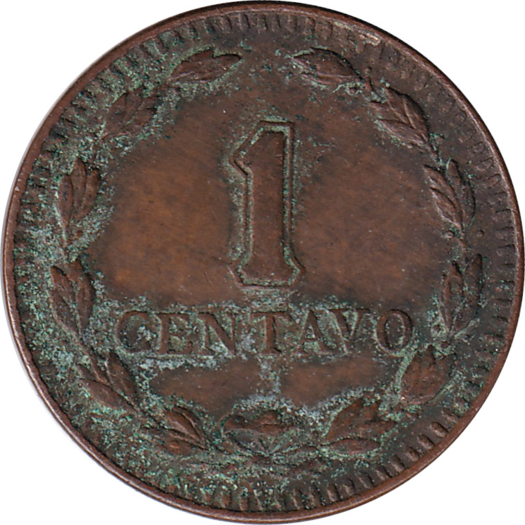 1 centavo - Armoiries