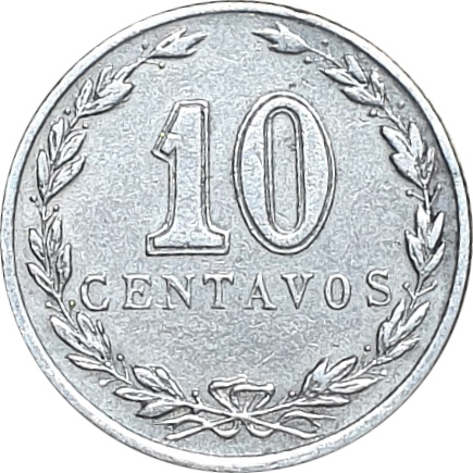 10 centavos - Liberty head
