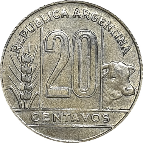 20 centavos - Cow