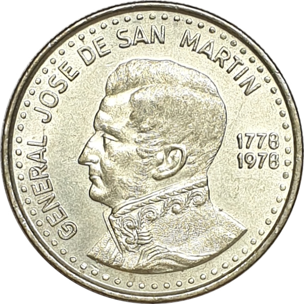 50 pesos - Jose de San Martin - Bicentenaire