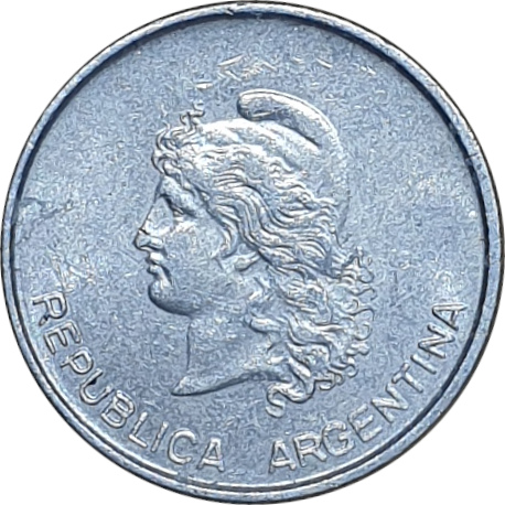 10 centavos - Tête de la Liberté
