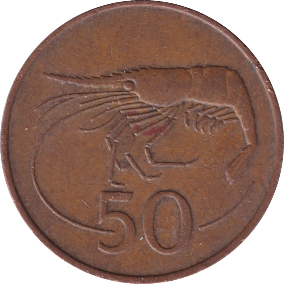 50 aurar - Crevette