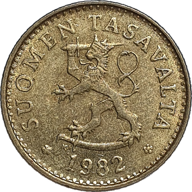 10 pennia - Lion héraldique