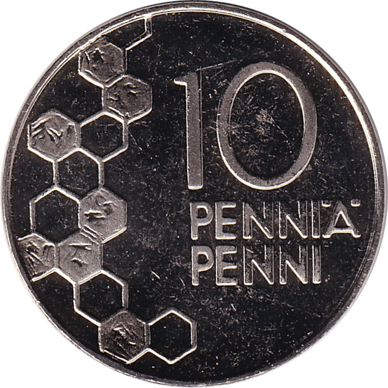 10 pennia - Flower