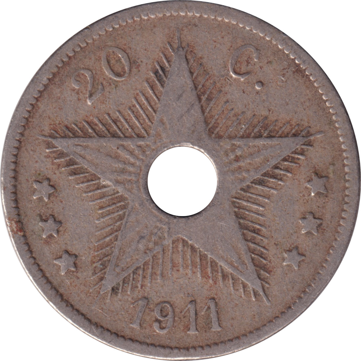 20 centimes - Albert I