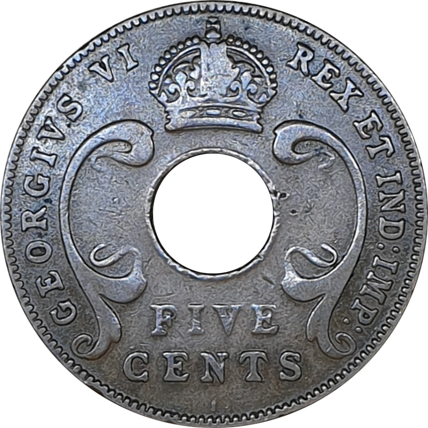 5 cents - George VI