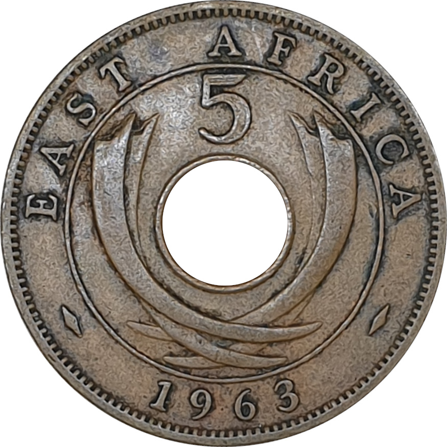 5 cents - Elizabeth II - Couronne
