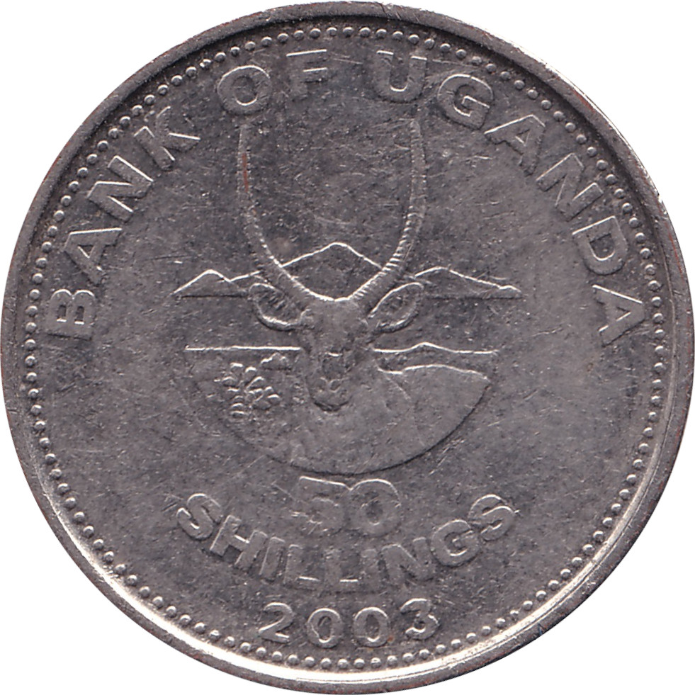 50 shillings - Buffle d'Afrique