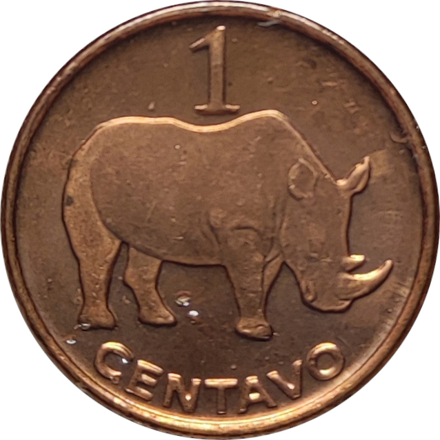1 centavo - Rhynocéros