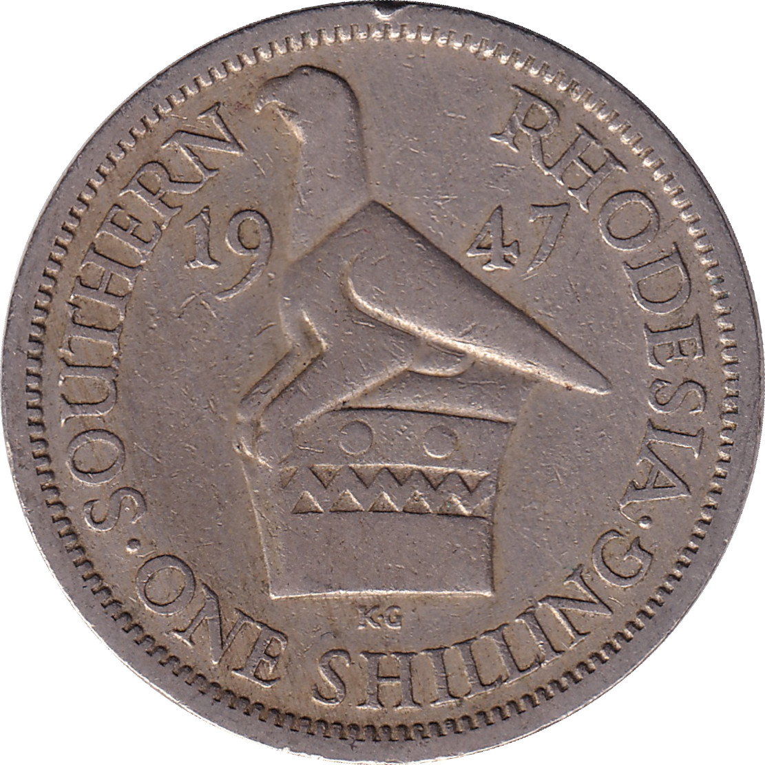 1 shilling - Georges VI - Petite tête