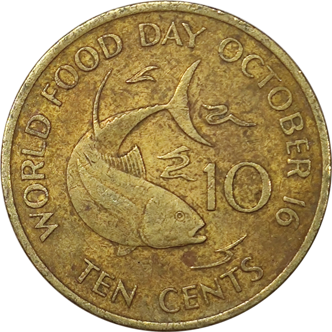 10 cents - Poisson - FAO