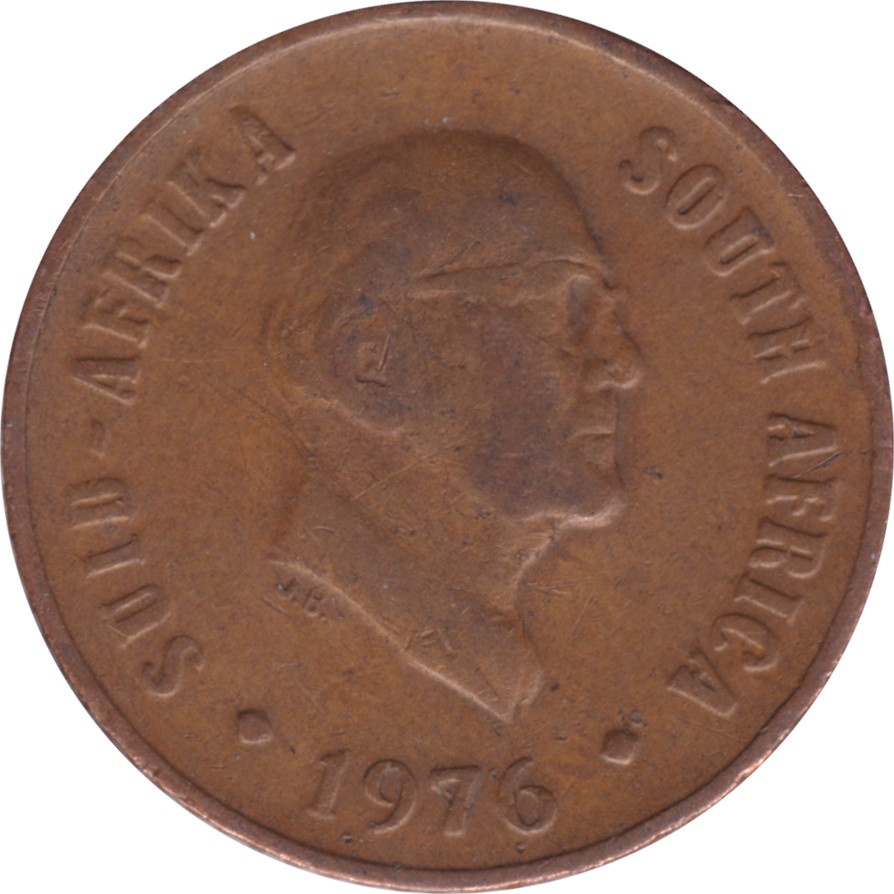1 cent - President Fouche