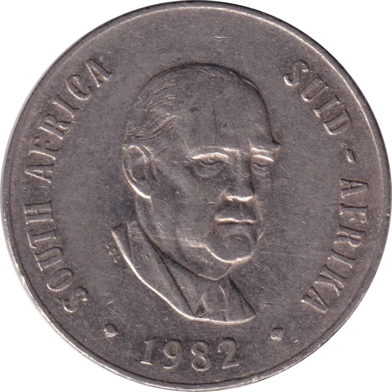 50 cents - Président Vorster