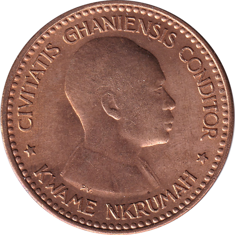 1/2 penny - Kwame Nkrumah