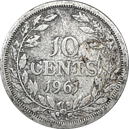 10 cents - Seconde tête de la République